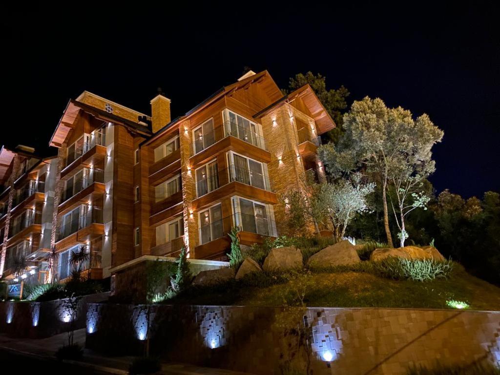 Alpes Da Montanha Gramado Proximo Ao Centro Locacao De Temporadaアパートメント エクステリア 写真